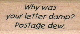 Why Was Your Letter Damp? 1 x 2-0