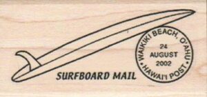 Surfboard Mail 1 1/2 x 2 3/4-0