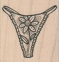 Flower Thong 1 3/4 x 1 3/4-0