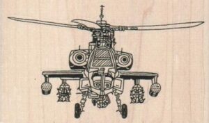 Military Helicopter 4 x 2 1/4-0