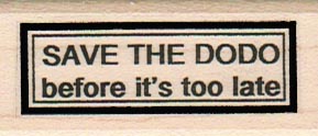 Save The Dodo 1 x 2-0