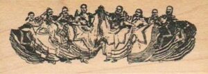 Spanish Dancers/Small 1 1/4 x 3 1/4-0