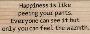 Happiness is Like 1 1/4 x 2 3/4-0