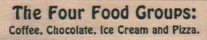 The Four Food Groups: Coffee 3/4 x 3-0