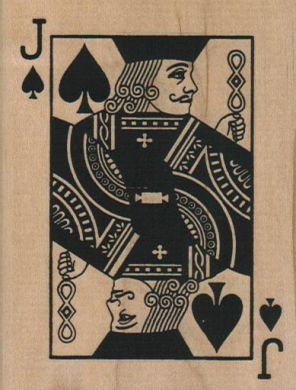 Jack of Spades 2 3/4 x 3 1/2-0