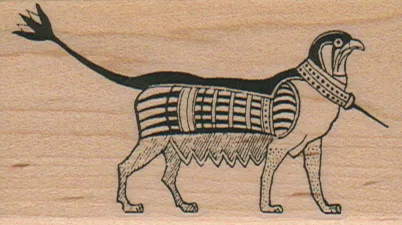 Egyptian Bird Animal 1 3/4 x 2 3/4-0