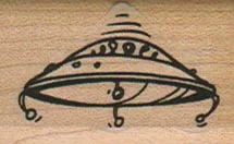 Flying Saucer 1 1/2 x 1-0