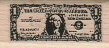 Dollar Bill 3/4 x 1 1/2-0