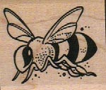 Bee Facing Left 1 1/2 x 1 1/2-0
