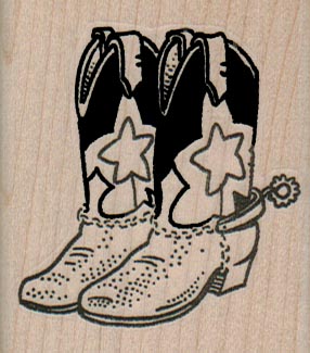 Cowboy Boots 2 x 2 1/4-0