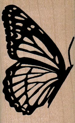 Butterfly Silhouette 1 3/4 x 2 3/4-0