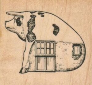 Pig House 2 1/2 x 2 1/4-0