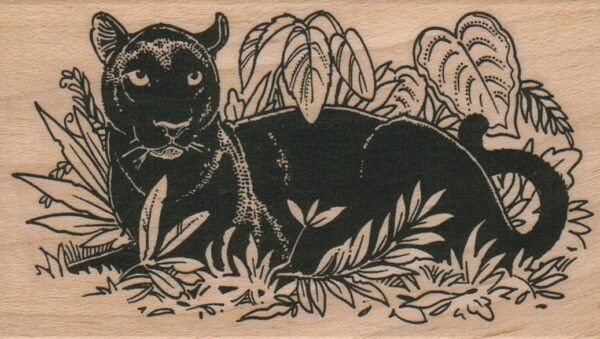 Panther in Plants/Small 2 1/4 x 3 1/2-0