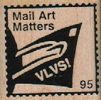 Mail Art Matters VLVS! 1 1/2 x 1 1/2-0