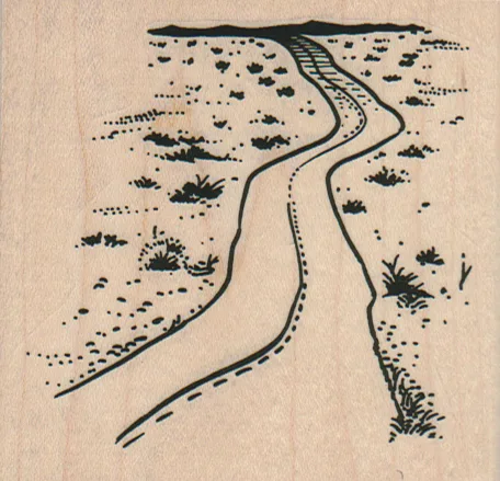 Winding Road 3 1/4 x 3-0