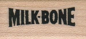 Milk-Bone (Word) 3/4 x 1 1/4-0