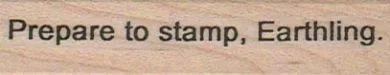 Prepare To Stamp 3/4 x 2 3/4-0