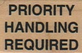 Priority Handling Required 1 x 1 1/4-0