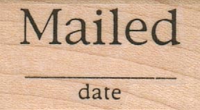 Mailed/Date 1 x 1 1/2-0