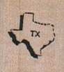 Texas Outline 3/4 x 3/4-0