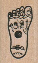 Foot Symbols 1 x 1 1/2-0