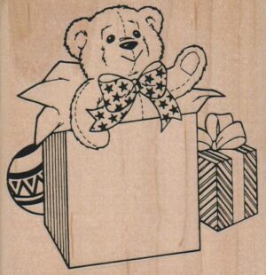 Bear In A Box 3 1/2 x 3 1/2-0