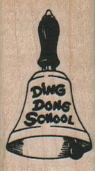 Ding Dong School Bell 1 x 1 3/4-0