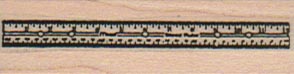 Ruler 3/4 x 2-0