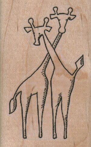 Giraffe Outlines 1 3/4 x 2 3/4-0