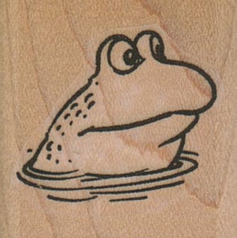 Frog In Water 1 1/4 x 1 1/4-0