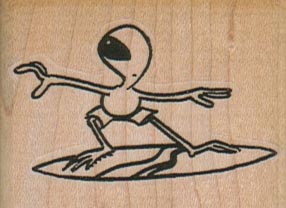 Alien Surfing 2 x 1 1/2-0