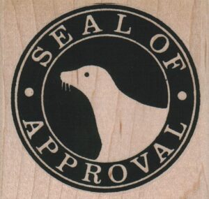 Seal Of Approval 2 3/4 x 2 1/2-0