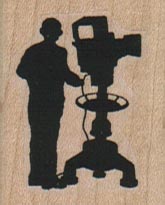 Camera Man 1 1/4 x 1 1/2-0