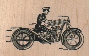 Rush Motorcycle 3 1/4 x 2-0