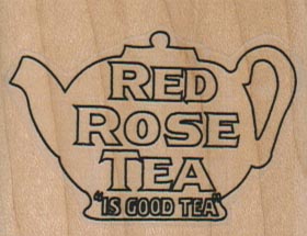 Red Rose Tea Pot 2 x 1 1/2-0