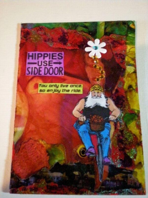 Hippies Use Side Door 1 1/2 x 2-33256