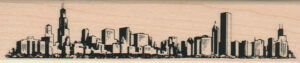 Chicago Skyline 1 1/2 x 6 1/2-0
