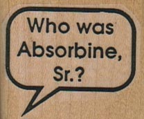 Who Was Absorbine Sr? 1 1/2 x 1 1/4-0