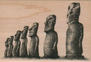 Easter Island Gang 2 1/2 x 3 1/2-0