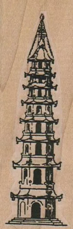 Asian Temple (Tall) 1 1/4 x 3 1/4-0