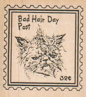 Bad Hair Day Post 2 x 2 1/4-0