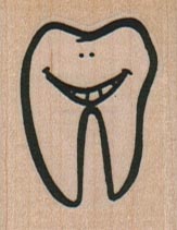 Smiling Tooth 1 1/4 x 1 1/2-0