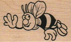 Waving Bee 1 3/4 x 2 1/2-0