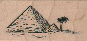 Pyramids & Palm Trees 1 1/2 x 2 3/4-0