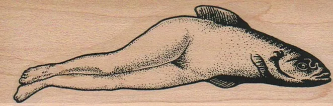 FishWoman 1 1/2 x 4 1/2-0
