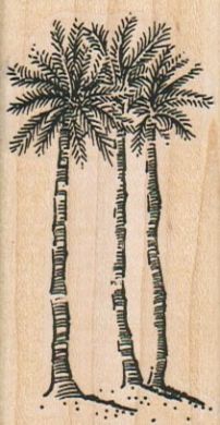 Palm Tree Trio 1 1/2 x 2 3/4-0