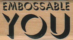 Embossable You 1 x 1 3/4-0