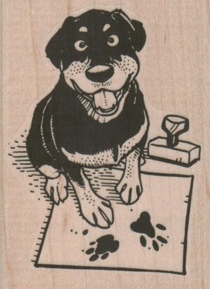 Dog Stamper 2 1/4 x 3-0