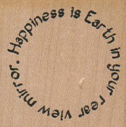 Happiness Is Earth 1 3/4 x 1 3/4-0