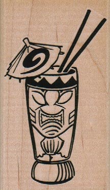 Tiki Drink 2 1/4 x 3 3/4-0